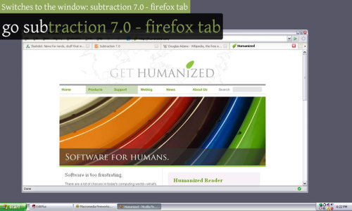 Enso - Firefox tab