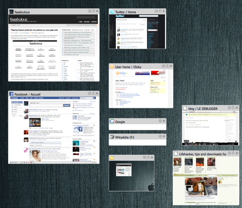 Desktop, extension pour Firefox